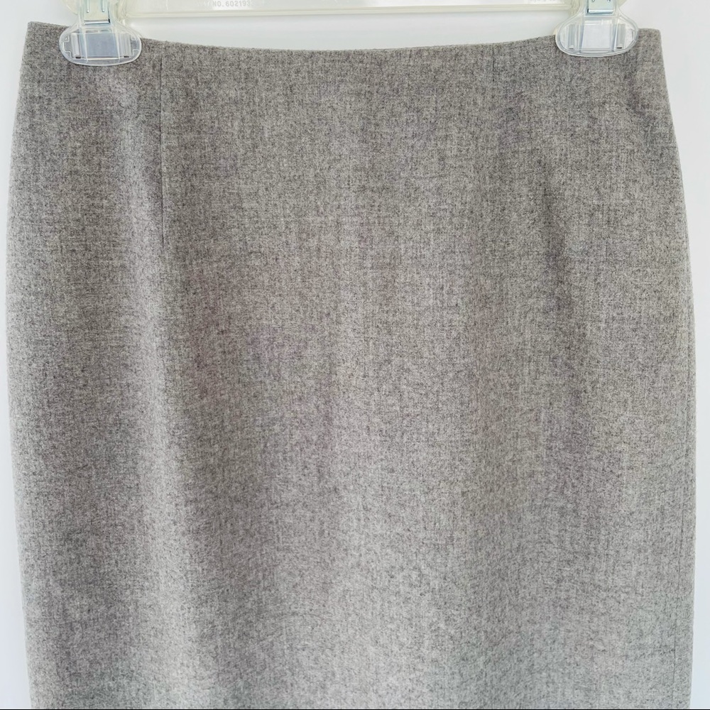 Lauren Ralph Lauren Gray Midi Skirt